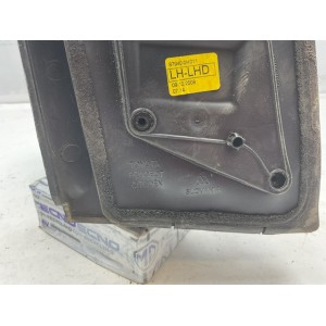 Specchietto manuale sinistro calotta grigia metallizzata Peugeot 107 Toyota aygo 2005 2008