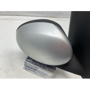 Specchietto manuale destro  calotta grigia metallizzata Peugeot 107 Toyota aygo 2005 2008