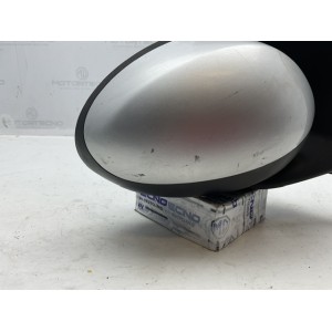 Specchietto manuale destro  calotta grigia metallizzata Peugeot 107 Toyota aygo 2005 2008