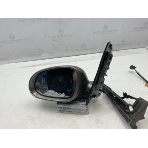 SPECCHIETTO ELETTRICO SINISTRO SX VOLKSWAGEN Golf 5 Plus E1010836 BSE (04 13) calotta grigio metallizzato elettrico 6 pin
