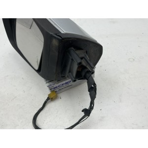 SPECCHIETTO ELETTRICO SINISTRO SX 9 FILI ABBATTIBILE NERO MERCEDES CLASSE A W169 2006 CALOTTA GRIGIO METALLIZZATO