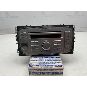 8m5t-18c815-ab Autoradio Stereo Lettore CD Ford Focus Anno 2008 Senza codice di sblocco con segni di usura