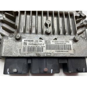 CENTRALINA MOTORE PEUGEOT 1007 1° Serie 5WS40171C-T DV4TD diesel 1398 (05)
