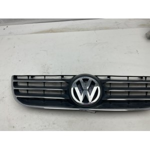 MASCHERINA GRIGLIA ANTERIORE VOLKSWAGEN POLO 2005-2009 NERO CON MODANATURA CROMATA 6Q0853651F03C