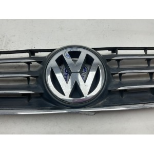 MASCHERINA GRIGLIA ANTERIORE VOLKSWAGEN POLO 2005-2009 NERO CON MODANATURA CROMATA 6Q0853651F03C