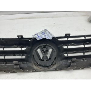 MASCHERINA GRIGLIA ANTERIORE VOLKSWAGEN POLO 2005-2009 NERO CON MODANATURA CROMATA 6Q0853651F03C