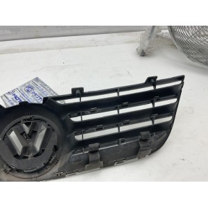 MASCHERINA GRIGLIA ANTERIORE VOLKSWAGEN POLO 2005-2009 NERO CON MODANATURA CROMATA 6Q0853651F03C