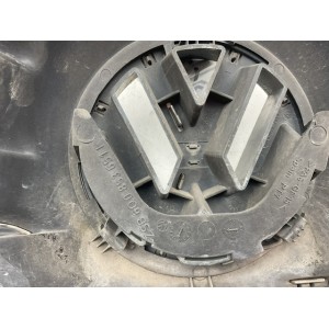 MASCHERINA GRIGLIA ANTERIORE VOLKSWAGEN POLO 2005-2009 NERO CON MODANATURA CROMATA 6Q0853651F03C