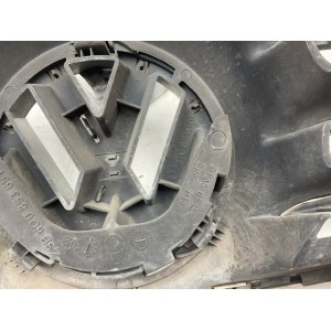 MASCHERINA GRIGLIA ANTERIORE VOLKSWAGEN POLO 2005-2009 NERO CON MODANATURA CROMATA 6Q0853651F03C