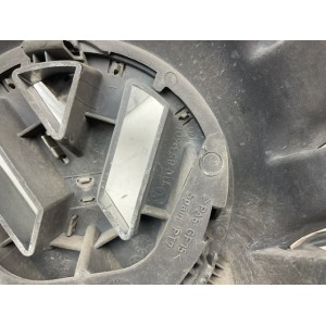 MASCHERINA GRIGLIA ANTERIORE VOLKSWAGEN POLO 2005-2009 NERO CON MODANATURA CROMATA 6Q0853651F03C