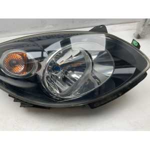 FARO ANTERIORE DESTRO RENAULT Twingo II serie sfondo nero cromo  (07 14)