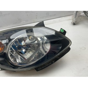 FARO ANTERIORE DESTRO RENAULT Twingo II serie sfondo nero cromo  (07 14)
