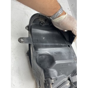 FARO ANTERIORE DESTRO RENAULT Twingo II serie sfondo nero cromo  (07 14)