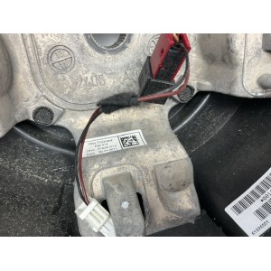 VOLANTE COMPLETO DI COMANDI RADIO VERSIONE NERA FIAT 500 (07 14)