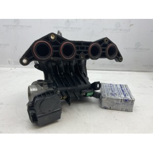 COLLETTORE ASPIRAZIONE CITROEN C3 2° Serie 9686926180 benzina 1100 Completo di farfalla (05 10)