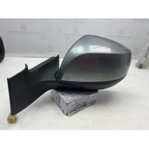 SPECCHIETTO RETROVISORE SINISTRO ELETTRICO GRIGIO METALLIZZATO PER SUZUKI Splash 5 PIN