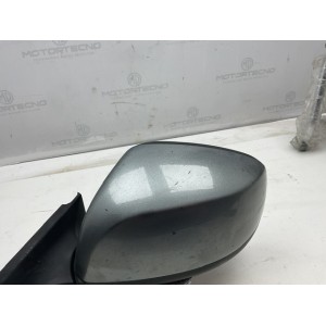 SPECCHIETTO RETROVISORE SINISTRO ELETTRICO GRIGIO METALLIZZATO PER SUZUKI Splash 5 PIN