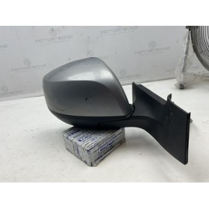 SPECCHIETTO RETROVISORE DESTRO ELETTRICO PER SUZUKI Splash GRIGIO METALLIZZATO 5 PIN