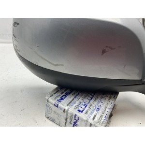 SPECCHIETTO RETROVISORE DESTRO ELETTRICO PER SUZUKI Splash GRIGIO METALLIZZATO 5 PIN