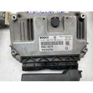 KIT CENTRALINA MOTORE TOYOTA Yaris Serie 0 261 208 841 1KR-FE Benzina 1000 (05 08)