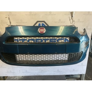 Paraurti anteriore completo per Fiat punto Evo restyling versione senza fascione nero verde petrolio