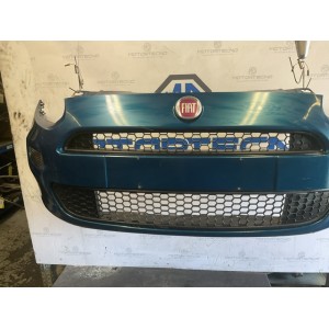 Paraurti anteriore completo per Fiat punto Evo restyling versione senza fascione nero verde petrolio