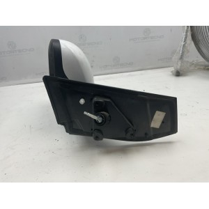 SPECCHIETTO RETROVISORE SINISTRO PER CHEVROLET SPARK 1° SERIE (09 12) manuale calotta bianca