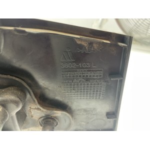 SPECCHIETTO RETROVISORE SINISTRO AGILA B SPLASH 08-14 5P  3602-103 L GRIGIO ANTRACITE 5 PIN
