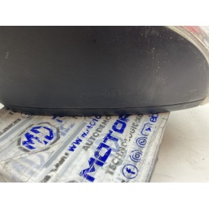 SPECCHIETTO RETROVISORE DESTRO PER VOLKSWAGEN GOLF 4 BERLINA E13010880 (97 03) calotta nera 7 pin