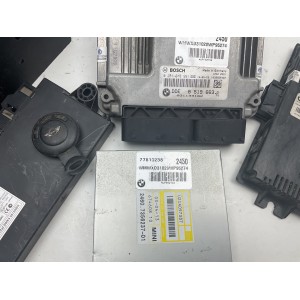 KIT CHIAVE ACCENSIONE CENTRALINA MOTORE MINI Countryman 1° Serie N47C16A Diesel 1600 0281018991 2010 2016
