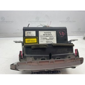 AUTORADIO CON BOCCHETTE ARIA TOYOTA Yaris Serie 86120 52470 / PDC03782 (05al08) senza manopola senza codice di sblocco