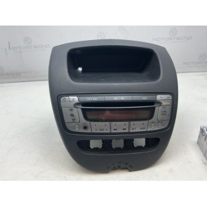 AUTORADIO CON PLANCIA/MASCHERINA PER PEUGEOT 107 1° Serie 86120-0H010 (05in poi) SENZA CODICE DI SBLOCCO
