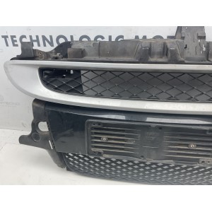 Paraurti centrale anteriore completo di griglia color grigio metallizzato smart 451