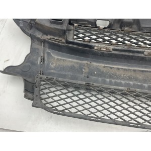 Paraurti centrale anteriore completo di griglia color grigio metallizzato smart 451