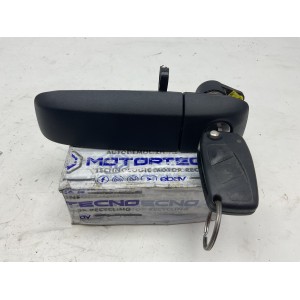 MANIGLIA ESTERNA ANTERIORE SINISTRA FIAT PANDA 2003-2011 CON CHIAVE COMPATIBILE CON TUTTE LE MOTORIZZAZIONI