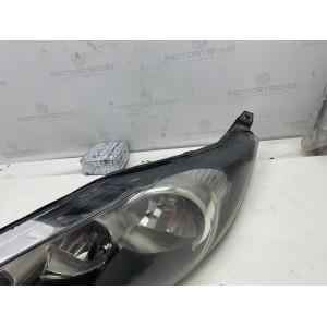 FARO ANTERIORE SINISTRO SX FORD Fiesta 6° Serie (08 17) FONDO NERO , ALLO XENO