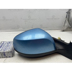 SPECCHIETTO RETROVISORE DESTRO AGILA B SUZUKI SPLASH 08-14   AZZURRO METALLIZZATO 5 PIN
