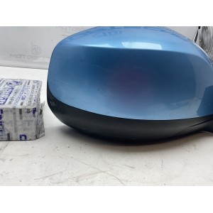 SPECCHIETTO RETROVISORE DESTRO AGILA B SUZUKI SPLASH 08-14   AZZURRO METALLIZZATO 5 PIN