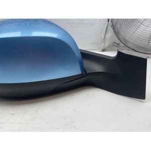 SPECCHIETTO RETROVISORE DESTRO AGILA B SUZUKI SPLASH 08-14   AZZURRO METALLIZZATO 5 PIN