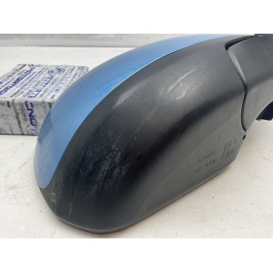 SPECCHIETTO RETROVISORE DESTRO AGILA B SUZUKI SPLASH 08-14   AZZURRO METALLIZZATO 5 PIN
