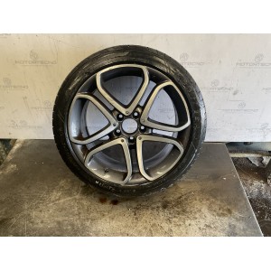 cerchio in lega Mercedes-Benz originale 18 pollici  a 5 razze diamantato per  Classe E e la Classe C