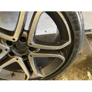 cerchio in lega Mercedes-Benz originale 18 pollici  a 5 razze diamantato per  Classe E e la Classe C