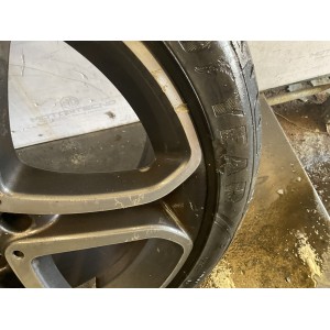 cerchio in lega Mercedes-Benz originale 18 pollici  a 5 razze diamantato per  Classe E e la Classe C