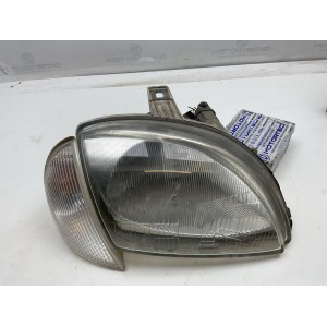 FARO FANALE ANTERIORE DESTRO FIAT Seicento Serie 46769165 187A1000 (98 10) COMPLETO DI FRECCA