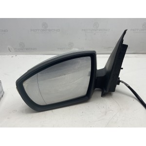 SPECCHIETTO ELETTRICO SINISTRO E9014347 FORD GALAXY MK2 2006-2010 Calotta grigia metallizzata con luce pozzanghera 8 pin