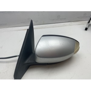 SPECCHIETTO ELETTRICO SINISTRO E9014347 FORD GALAXY MK2 2006-2010 Calotta grigia metallizzata con luce pozzanghera 8 pin