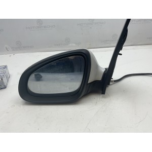 SPECCHIETTO RETROVISORE SINISTRO (SX) PER OPEL ASTRA J, CODICE E1021094 (2009-2020) Calotta bianca 7 pin