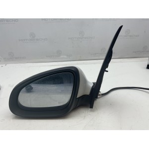 SPECCHIETTO RETROVISORE SINISTRO (SX) PER OPEL ASTRA J, CODICE E1021094 (2009-2020) Calotta bianca 7 pin