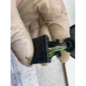 SPECCHIETTO RETROVISORE SINISTRO (SX) PER OPEL ASTRA J, CODICE E1021094 (2009-2020) Calotta bianca 7 pin