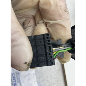 SPECCHIETTO RETROVISORE SINISTRO (SX) PER OPEL ASTRA J, CODICE E1021094 (2009-2020) Calotta bianca 7 pin